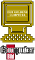 Computer Bild - Goldener Comnputer